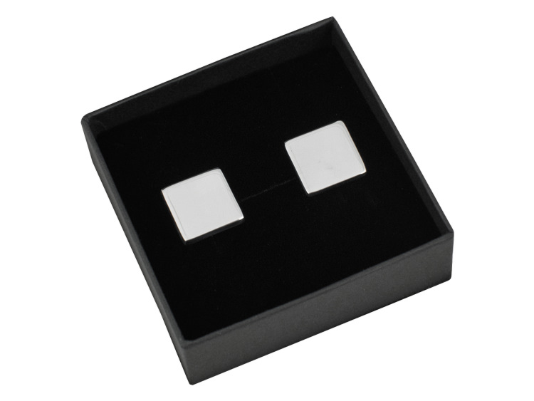 Personalized Cufflinks Milano 925 Sterling Silver Squareproduct image #3