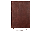 Rustic Wedding Guest Book Leather Largeproduct thumbnail #1